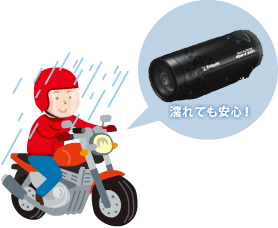 ユピテル製 バイク専用ドライブレコーダー 社外  バイク 部品 YUPITERU BDR-2WiFi 200万画素 スマホ対応 Wi-Fi 無線LAN:22319599