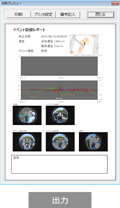 記録データ(出力)