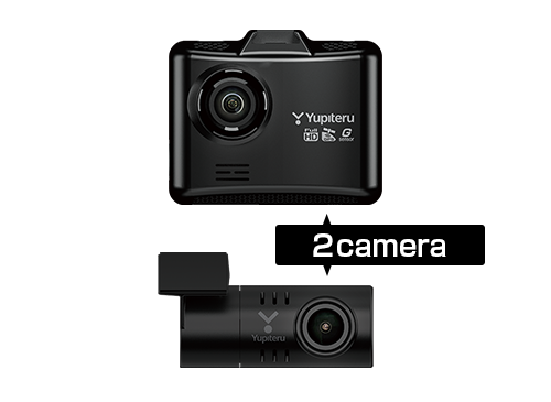 ［最終値下げ］2カメラドライブレコーダー ユピテルDRY-TW7550d
