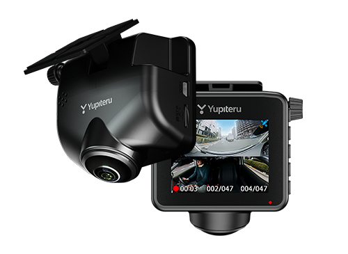 【送料無料】ユピテル ドライブレコーダー 全周囲360°Q-21A 記録撮影タイプ360度撮影