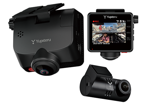 【新品】ユピテル 全周囲360度＆リアカメラドラレコmarumie ZQ-32R