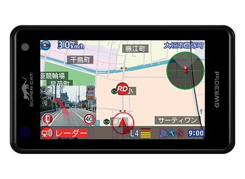 ユピテル　GPS&レーダー探知機