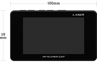 ユピテル LS100  レーザー対応型レーダー探知機