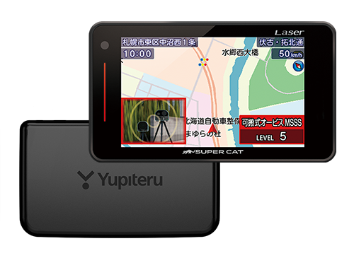 【開封のみの未使用/完品】ユピテル　超高感度GPS\u0026レーダー探知機　FM∞GPSデータダウンロード対応